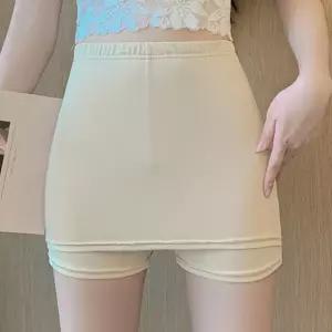 베이직 이너 웨어 여자 Y존 이중마감 커버 속바지 여성의류 Y커버 스커트 원피스