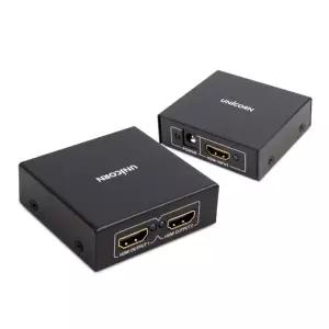 유니콘 ST-200HD 2포트 HDMI분배기 HDMI스플리터 4K UHD2포트HDMI기2포트분배기 영상기 HDMI젠더 티비기 분