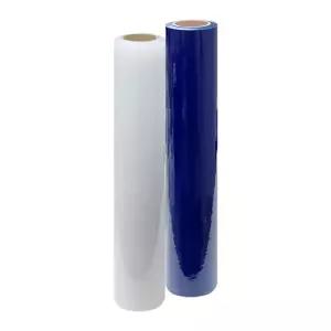 BLEX 보호테이프 투명 청색 700mm x 150M필름 포장재 스트래치 트레 래칭 래핑 포장랩 파렛 빠렛 공업용 용