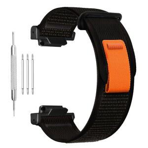 ABANEN 카시오 GSHOCK GA 100 손목 시계 밴드 탄성 5600용 친화적인 40GB 초경량 있는 GW 가능한 후크 5610용 GM 조절 루프 B5600 나일론 블랙 피부 클로저가 DW