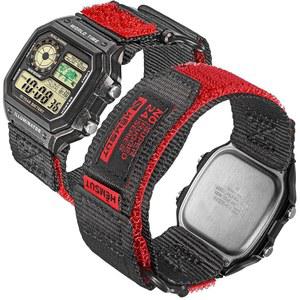 CASIO DW H5600 AE 1000W 6인치 25 있는 사이즈 등과 나일론 시계 밴드 내구성 16 18 91W 2가지 19 18MM 호환되는 1200 3CM 21 4인치 릴리즈 스트랩 1100W S200H