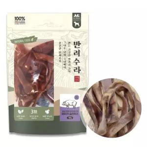 반려수라 강아지 수제간식 애견디저트 돼지귀슬라이스기호성 고기 펫영양 댕댕이 큐브 칭찬 보상