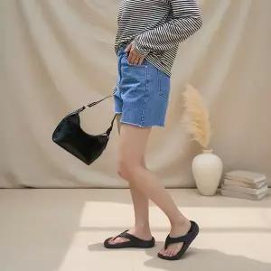 [옷자락]여성 빈티지 여름 데님 숏팬츠 Y2K 바지 쇼츠 구제