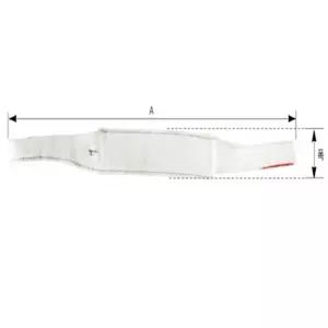 유양-슬링벨트 4M x 75mm 2.4 4.8 TON (1EA) 레바블럭 운반기구 기타 운반용 체인 체인용