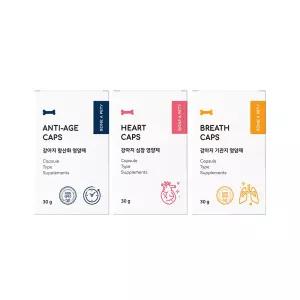 본아페티 안티에이지캡스 60정심장 영양제 하트캡스기관지영양제 강아지 영양제 482768