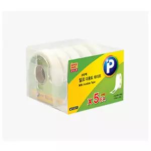 프린텍 밀크 테이프MD1230-5필기가능 오피스 사무용 매직 불투명 테잎 반투명 메모