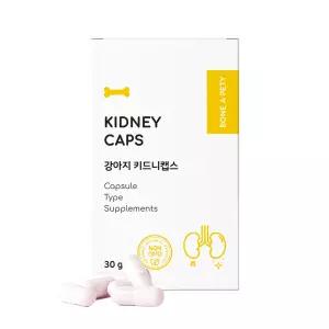본아페티 강아지 캡슐 영양제 고기능성 신장요로건강, 60캡슐, 1개 키드니캡스 강아지 신장 영양제 500mg x