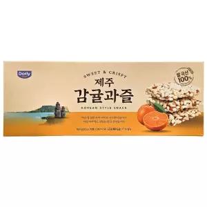 DORLY 돌리 제주감귤과즐 660g 22gx30봉 귤향 한과 대용량 간식 선물용