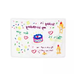 스케치생일파티현수막 감성A타입 홈용품 소품 홈소품