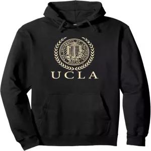 UCLA 브루인스 크레스트 공식 라이선스 풀오버 후드티