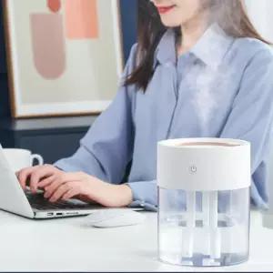 3구 무드등 가습기 거실 안방 침실 대용량 미니 USB 작은방 가성비 병원 원룸 무소음 책상용 휴대용 방건조