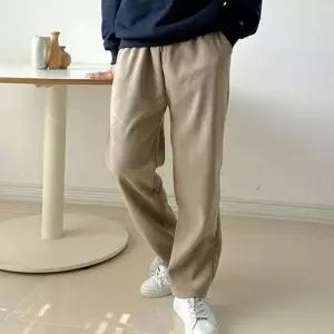 [하프클럽/]도톰 남자 골덴 팬츠 데일리 남성 골덴 바지 겨울 앵클