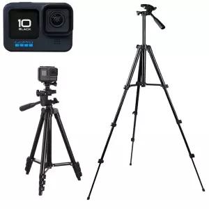 GOPRO10 호환 동영상 방송 촬영장비 삼각대 고프로10액션캠 부품 악세사리 소품 고릴라 미니 고프로 휴대용