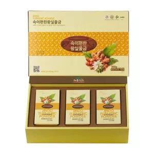 속이편한 왕실 울금 300g 세트차 분말 영양분 요리용분 가루 파우더 파우다
