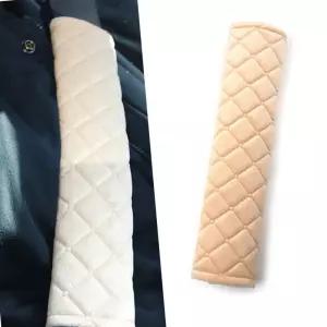 안전벨트커버 벨벳 베이지용품 차량클립 튼튼한 고정 소품 자동차