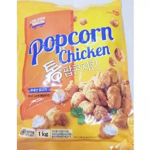 마니커 팝콘치킨 (약6g x160개 1K)닭고기가공식품 순살 냉동 즉석