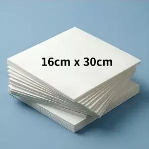 사각 종이호일 다용도 에어프라이어용 대용량 화이트 16cmx 30cm 600개쿠킹스페셜 기름 업소용 음식기름 생