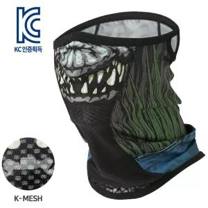 (MASK SR1-SWAMP CROC)스웜프 크록 K-매쉬 마스크보드 스키 다용도 전면 햇빛차단 야외활동 스포츠 레저 자