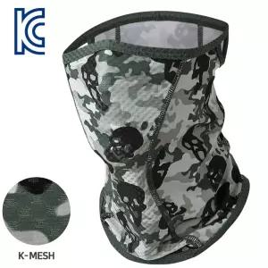 (MASK SR1-SKULL ARMY) 스컬 아미 K-매쉬 마스크골프 등산 낚시 여름 야외 메쉬 러닝 라이딩 스포츠 운동