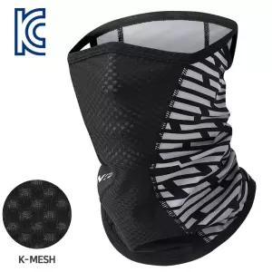 (MASK SR1-BLACKOUT) 블랙아웃 K-매쉬 마스크골프 등산 낚시 여름 야외 메쉬 러닝 라이딩 스포츠 운동 햇빛
