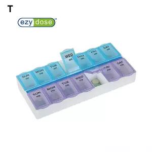 이지도즈 7일 2칸 약통 67471 AP73플라스틱 영양제분할 출장용 휴대용 여행용 케이스 미니상자 박스 요일