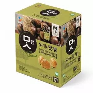 CJ 유기농맛밤 42g x 17pk