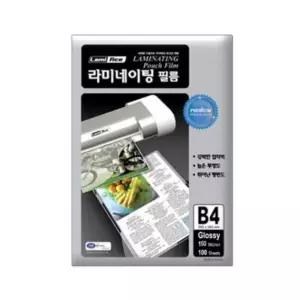 라미에이스)네이팅필름(B4 150mic 100매)B4네이팅 네이팅B4 투명코팅지 네이팅지 코팅지 접착지 네이팅 용
