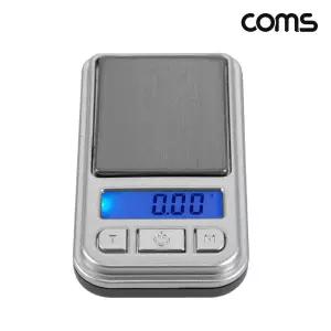 Coms 미니 초정밀 전자 저울 0.01g-200g 무게측정 초저울