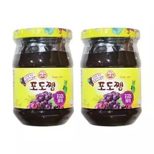 오뚜기 포도쨈 300g 2개 잼 토스트 식빵