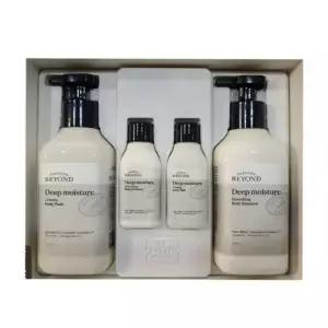 비욘드 딥 모이스처 바디 2종 세트(크리미 워시 300ml+스무딩 에멀전 300ml)