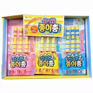 길어지는 스프링 종이총 옛날장난감12개 복지관 이벤트선물 주니어