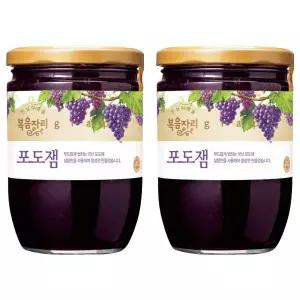복음자리 포도잼 620g 2개 티타임 모임 카페 카페인 브런치 아이스티