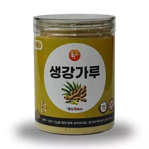 생강가루 200g 밀폐통 푸드락토리 100프로 분말 생분 국산 진저 건생 건가루