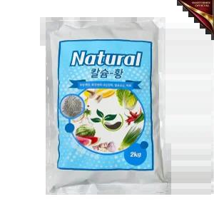 칼슘유황비료 석회비료 2k 100평 네츄럴칼슘황 천연성분 토양개량제
