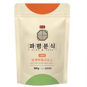 파평분식 떡볶이소스 분말 가루 로제맛, 500g, 1개 one option