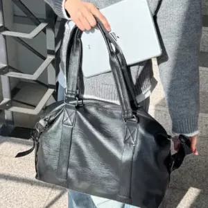 여성 레더 크로스 빅백 가죽 쇼퍼백 큰 가방 레더숄더백 가죽숄더백 빅숄더백 여성숄더백