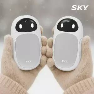 스카이 로보 2in1 충전식 손난로 전자 핫팩 C타입 HWR