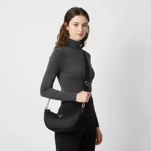 프라다 FW25 여성 드뮈룬 리나일론 숄더백 1BH222 R064 F0002 NOO)