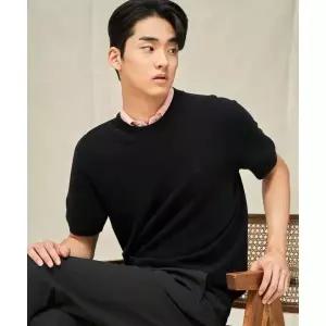BEANPOLE MEN 젠틀 라운드 니트 블랙 (BC5251C235) BC5251C235