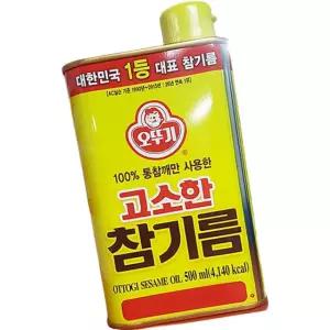 오뚜기 고소한참기름 500g 들기름