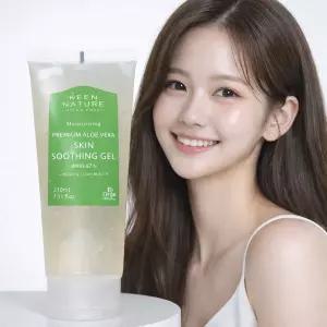 닥터올가 알로에 수딩젤 210ml 진정 보습 쿨링 젤 비건 알로에겔 피부진정