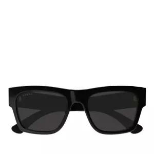 골드 로고 렉탱귤러 선글라스 GG1793S 001 BLACK BLACK GREY 54
