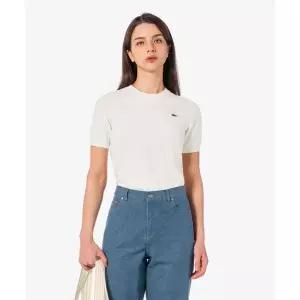 라코스테 LACOSTE 여성 베이직 크루넥 반팔 스웨터 AF115E-56G 70V AF115E-56G70V