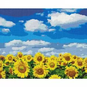 TBZ 청명한 해바라기 (캔버스) 보석십자수 40x50