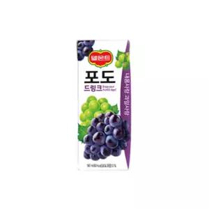 델몬트 드링크 포도 190ml 72팩