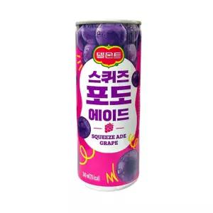 델몬트 스퀴즈 포도 240ml 60캔
