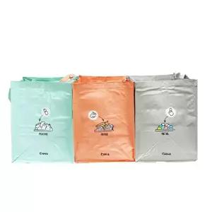 재활용 EKF834H1 분리수거함 3개 사무실 가정용 분리수거정리함