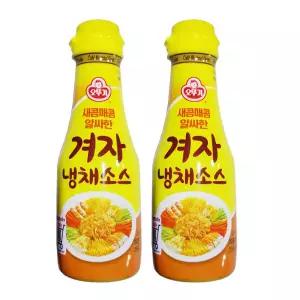 오뚜기 새콤매콤 알싸한 겨자 냉채소스 250g 2개