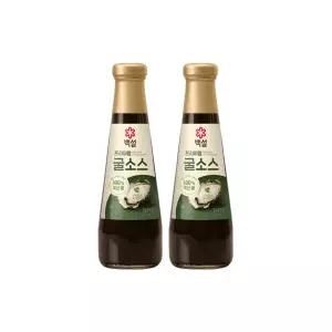 CJ백설 프리미엄 굴소스 350g x2개