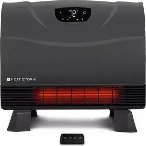 히트 스톰 피닉스 HS-1500-PHX 부착 가능한 발이 있는 적외선 우주 히터 리모컨 에너지 효율적인